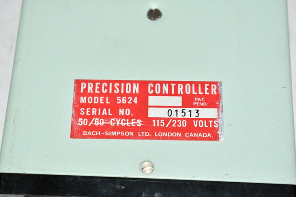 BACH-SIMPSON 5624 PRECISION CONTROLLER 0-100 Percent – VB Industrial Supply