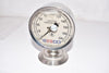 BEECO 0-200 PSI Sani-Flow Pressure Gauge Sanitary Use 3-5/8'' W