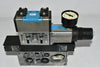 Festo Solenoid Valve Manifold Pressure Gage J-5/2-D-1-C LR-ZP-P-D-1