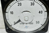 GE 103111FAFA7UNS DB40 SWB Ammeter 0-1 MADC CRACKED Panel meter