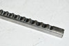 HASSAY SAVAGE 10316 1/4'' Broach Size, C Style 11-7/8'' OAL High Speed Steel Keyway Broach