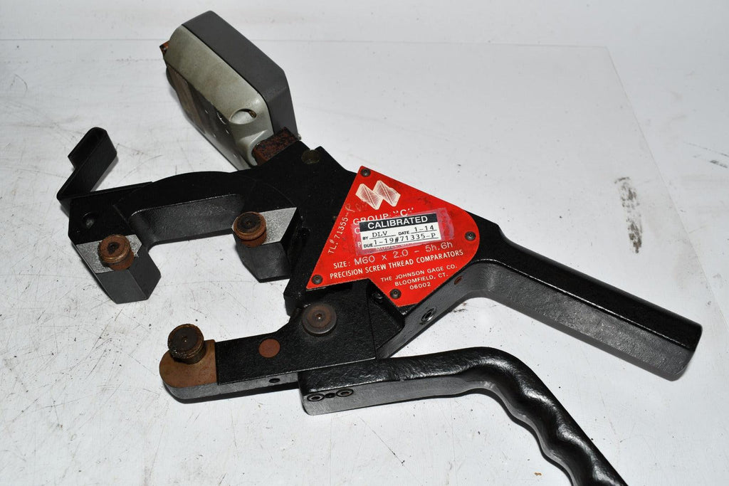 Johnson Gage M60 x 2.0-5h,6h Digital External Thread Gaging Comparator
