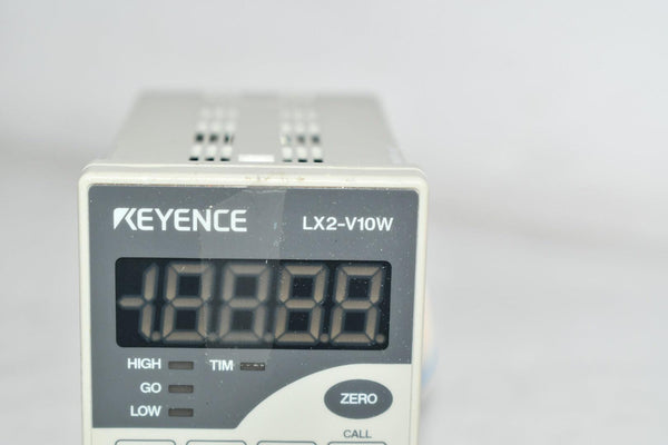Keyence LX2-V10W AMPLIFIER UNIT 24 VDC 190 MA 100O HM 1250 /SEC SAMPLI ...