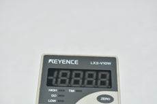 KEYENCE LX2-V10W DIGITAL DISPLAY COMPACT LASER THRUBEAM SENSOR