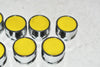 Lot of 11 NEW Telemecanique Yellow Pushbutton Switches