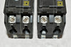 Lot of 2 Square D 10kA 40 Amp 120/240V Circuit Breaker