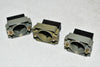 Lot of 3 NEW Telemecanique ZB2-BE101 Contact Block w/ Housing