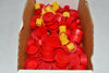 Lot of NEW Red & Yellow Military Specification Cap Plug