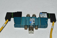 Mac Valves 421A-B0A-DM-DFFJ-1KJ Solenoid Valve 24VDC Coil 2.4W