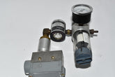 Master Pneumatics CFR55-1L15 Pneumatic Regulator Clippard 2010 Fluidic Interface Valve