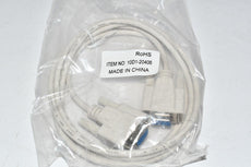 NEW 10D1-20406 Db9 F/F 8C 6Ft Null Modem RS232CABLE