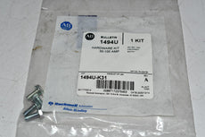 NEW Allen Bradley 1494U-K31 HARDWARE KIT VISIBLE BLADE SWITCH 30-100 AMP