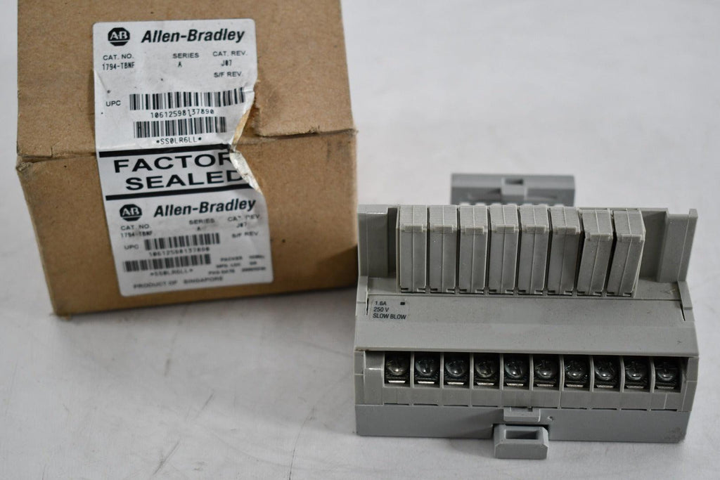 NEW Allen Bradley 1794-TBNF Terminal Base,Flex I/O,16 I/O Terminals ...