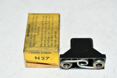 NEW Allen Bradley N27 Overload Heater Relay Element USA