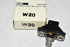 NEW Allen Bradley W20 Heater Element, Eutectic Alloy Type Overload Relay