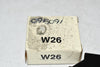 NEW Allen Bradley W26 Overload Relay Heater