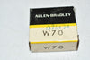 NEW Allen Bradley W70 Overload Heater Relay Element USA