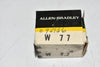 NEW Allen Bradley W77 Overload Heater Relay Element USA