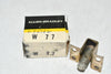 NEW Allen Bradley W77 Overload Heater Relay Element USA