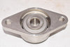 NEW AMI Bearings MUC202-10 MFL-204 2 Bolt Flange Stainless Steel Insert Bearing