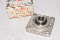 NEW AMI MUCF205-14 Flange-Mount Ball Bearing Unit - 7/8 in Bore, 4-Bolt Flange Mount,