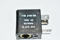 NEW ARO 116218-33 Solenoid Valve Coil: 120V AC, 22 mm Valve