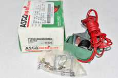NEW Asco FTX8318D1MS04858 Red-hat Solenoid Valve Switch 120V