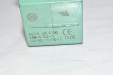 NEW Asco MP-C-080 238610-032-D SOLENOID, REPLACEMENT 120 VAC COIL, NO