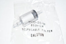 NEW Balston 4433-05-DQ Compressed Air Filter: Nylon, 1/4 in Tube, 0.01 micron, 93% Efficiency, 8.3 cfm, 230�F Max Op Temp