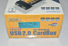 NEW BUSlink UII-CB4 4-port USB 2.0 CardBus PC Card for Notebook