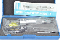 NEW Chuan Brand 4510100 0-1''  Outside Micrometer .0001'' With Hard Case
