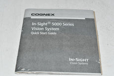 NEW Cognex 597-0028-04 In-Sight 5000 Vision System Start Guide