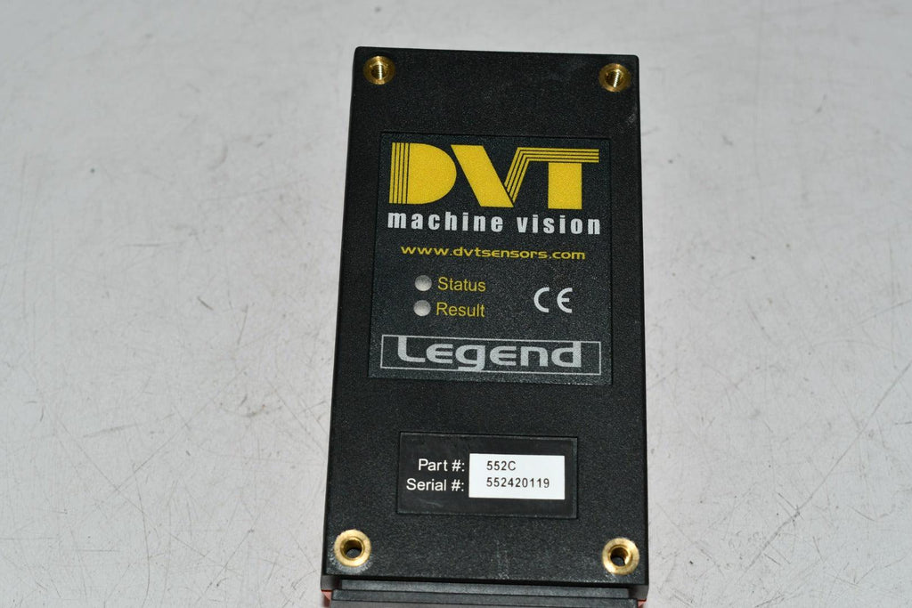 NEW COGNEX DVT 552C SENSOR SMART IMAGE COLOR W/ INTERNAL PULS LIGHT ...