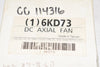 NEW Dayton Electric DC Axial Fan 6KD73 44 CFM DC