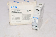 NEW Eaton Cutler-Hammer WMZS1B20 20A 10kA Type B SP UL1077 Circuit Breaker Switch