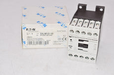 NEW Eaton Cutler Hammer XTCE012B10AD DILM12-10 Contactor 120VDC Moeller Series