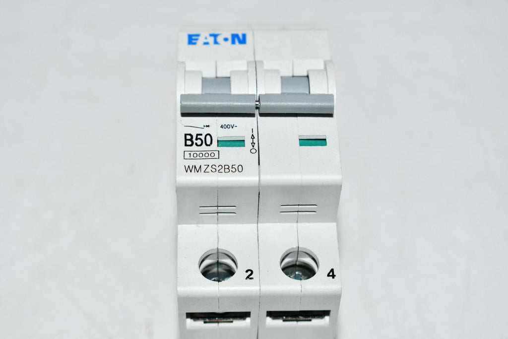 NEW Eaton WMZS2B50 Miniature Circuit Breaker CB 50A 5kA Type B – VB ...