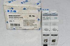 NEW Eaton WMZS2C07 Miniature Circuit Breaker CB 7A 10kA Type C