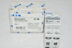 NEW Eaton WMZS2D05 Miniature Circuit Breaker CB 5A 5kA Type D