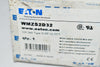 NEW Eaton WMZS2D32 Circuit Breaker supplementary protector, thermal magnetic, double-pole, D trip curve, 32A