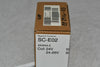 NEW Fuji Electric SC-E02-24VAC series IEC contactor, 9A, (3) N.O. power poles, 24 VAC (60Hz) coil voltage.