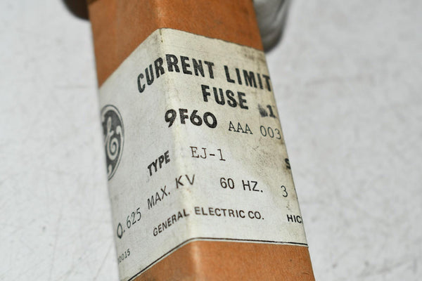 NEW GE 9F60AAA003 Current Limiting Fuse EJ-1 Size A .625 MAX – VB ...