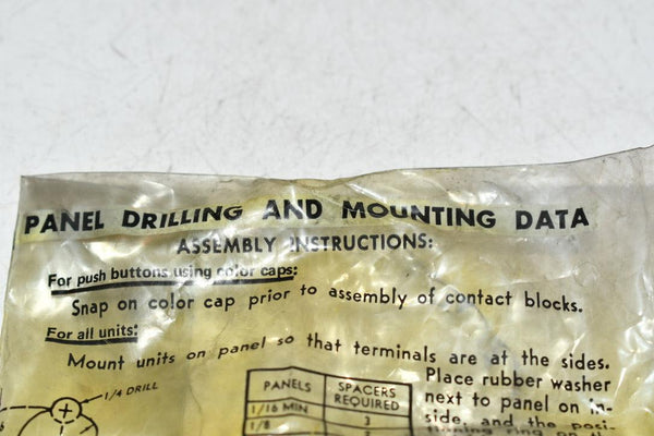 NEW GE General Electric Panel Drilling And Mounting Data – VB ...