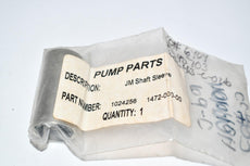 NEW Goulds Pump AMT Pump Repair Part 1472-000-00, JM SHAFT SLEEVE 304 SS