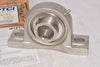 NEW IPTCI SUCSP 207 20 SUCSP 207-20 Set Screw Lock Pillow Block Bearing Stainless Steel 1-1/4''