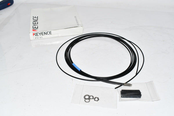 NEW Keyence FU-61 Reflective Fiber Unit – VB Industrial Supply