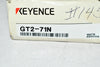 NEW Keyence GT2-71N Amplifier Unit, DIN Rail Type, NPN