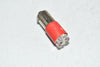 NEW LEDTRONICS BSD-1318-6UR LED BULB MINIATURE BAYONET T3-1/4 (BA9S) DIAMETER 1.19''LX0.408''D ULTRA RED 13VF