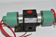 NEW LEHIGH FLUID POWER 2MA86FX Solenoid Valve 110 VAC