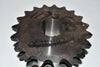 NEW Martin D100B19 Type B Double Strand Solid Reboreable Roller Chain Sprocket 2-1/4'' Bore